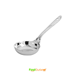 Steel Dosa Ladle (2 Quart, Silver)