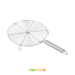 Golden Fish Burner,Papad,Roti Stand Charcoal Grill Roast Grill Stand Charcoal Hand Warmer Rack Stand (Round Shape)