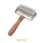 Stainless Steel Pizza l Dough Docker / Dotter Needle Roller Wheel