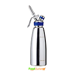 Professional Cream Whipper Stainless Steel Whipped Cream Dispenser [Cold/Warm] NSF Certified (1000 ML)