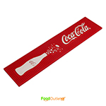 Coca Cola Design PVC Rubber Drip Spill Drink Service Bar Mat- 23x5.5 Inches