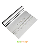 Stainless Steel Scale Cutting Knife(Silver)