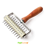 Stainless Steel Pizza Dough Docker Stainless Steel Needle Roller Pizza Puncher Pizza Bread Pin Puncher Pizza Wheel