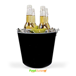 Beer Bucket, Galvanized Beer Bucket Built-in Bottle Opener, Party Bucket, Ice Bucket, Wine Bucket, Bar Bucket