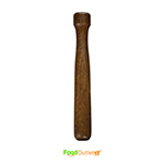 Wooden Muddler Color : Lacquered Walnut
