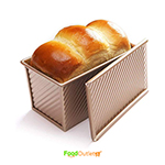 Nonstick Carbon Steel Bread Mould / Loaf Pan / Bread Pan / Toast Mould / Bread Tin with Cover Bakeware