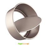 1 Piece Round/ Removable Bottom/ Non Stick Carbon Steel Cake Tin - Size:19.8 x 21.5 x 7.5 cm