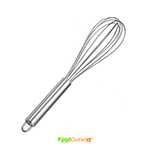 20cm Stainless Steel Hand Blender Mixer Froth Whisker Latte Maker